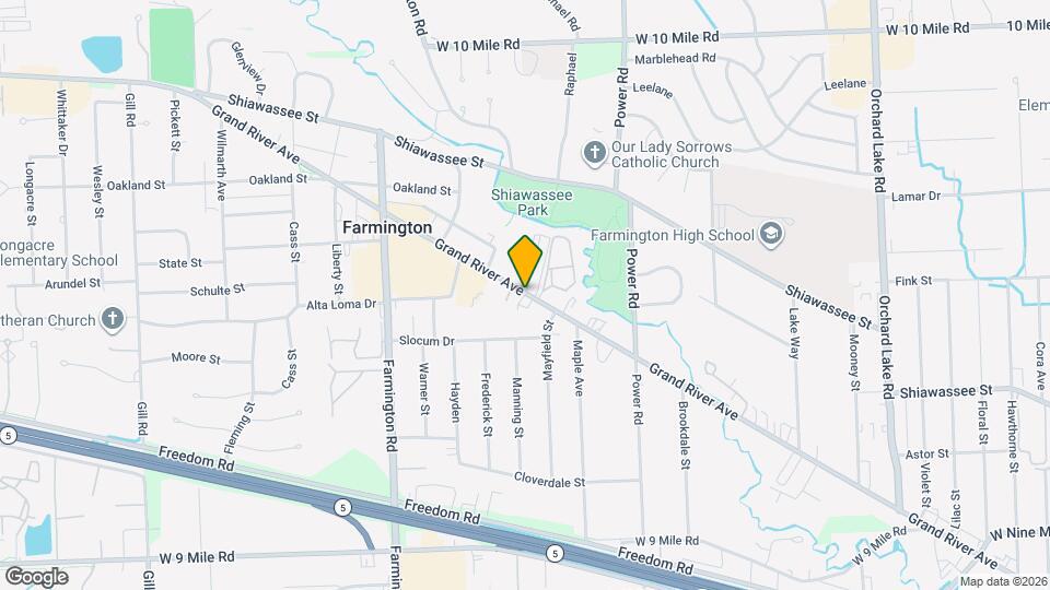 Farmington West Apartments Map and Location Details