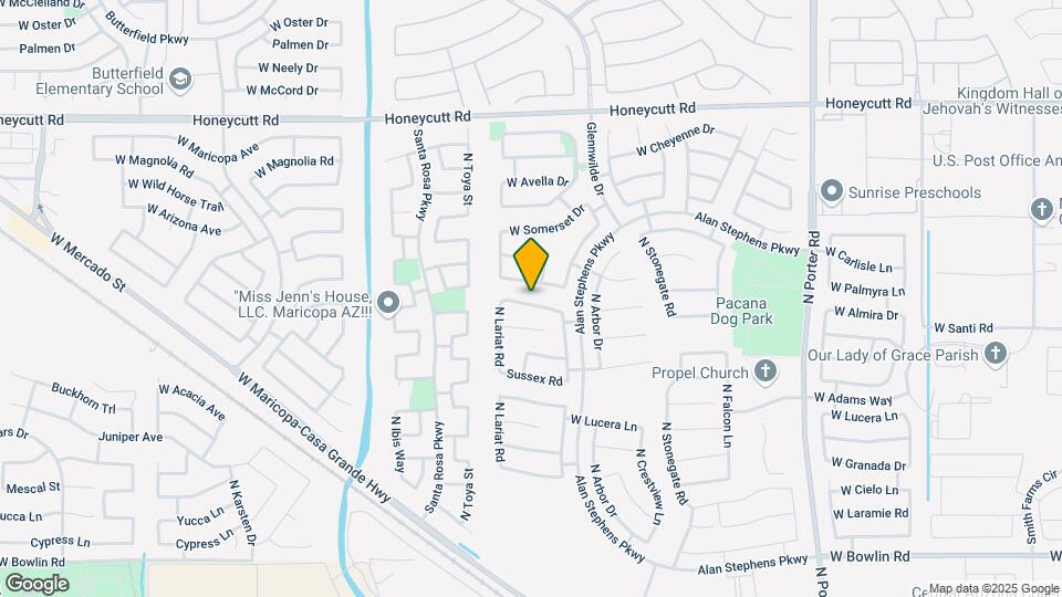 42514 W Almira Dr Map and Location Details