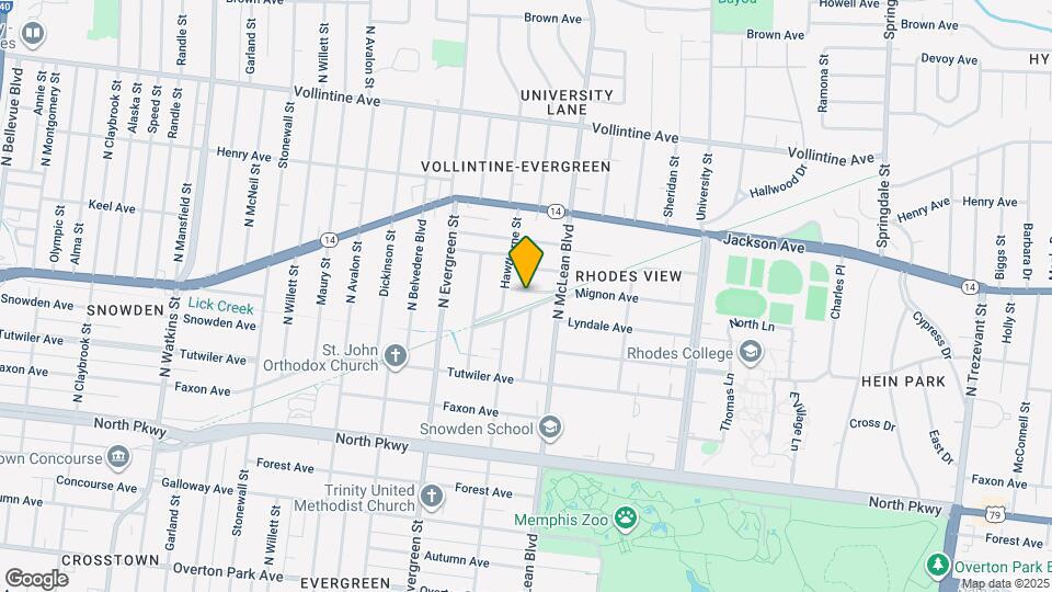 1805 Lyndale Ave Mapa y Detalles de la Ubicación