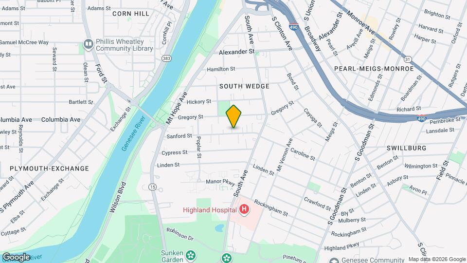 222 Sanford St Map and Location Details