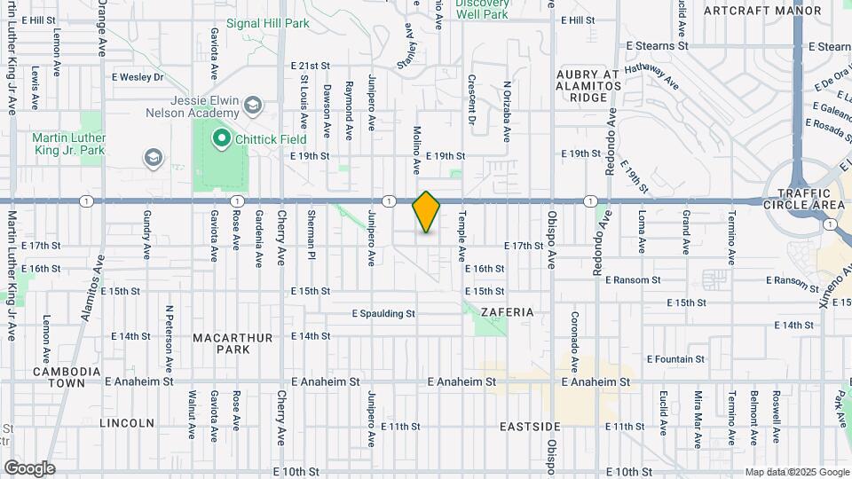 2617-2619 E 17th St Map and Location Details