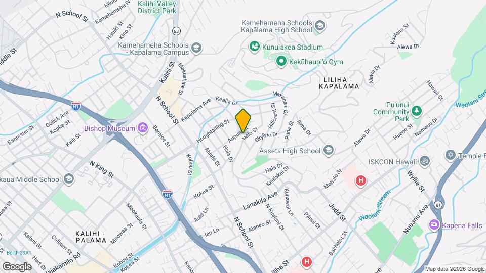 1904 Naio St Map and Location Details