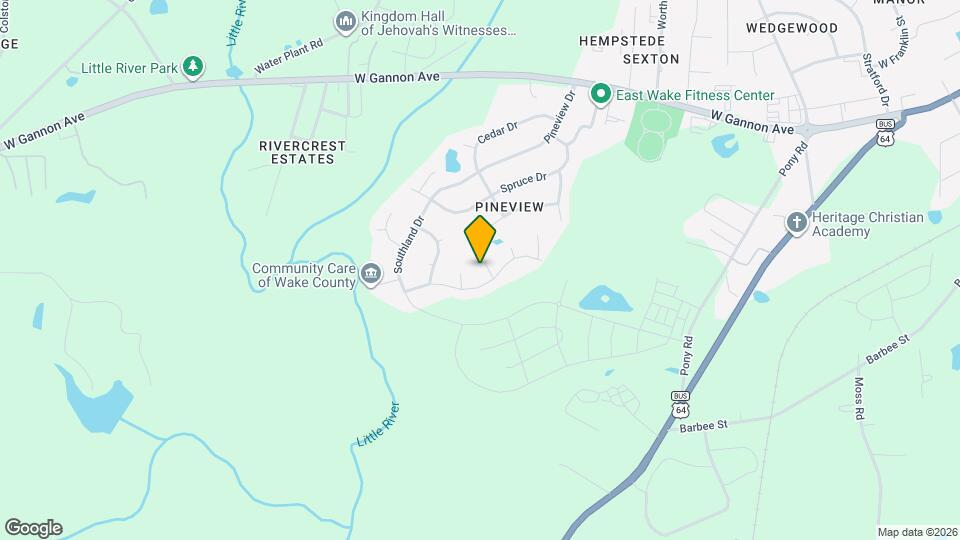 1217 Fiddle Ct Map and Location Details