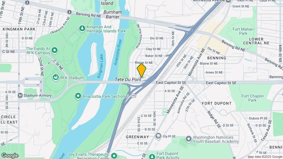 3312 East Capitol St NE Map and Location Details