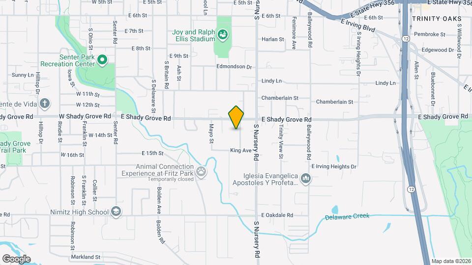 1403 Shufford St Map and Location Details