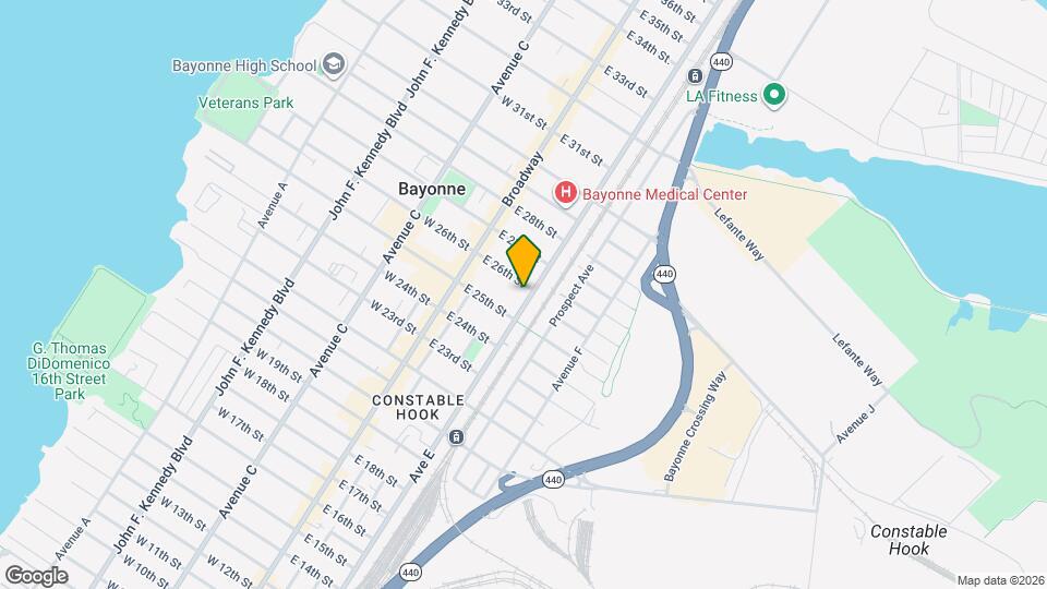 341 Ave E Map and Location Details