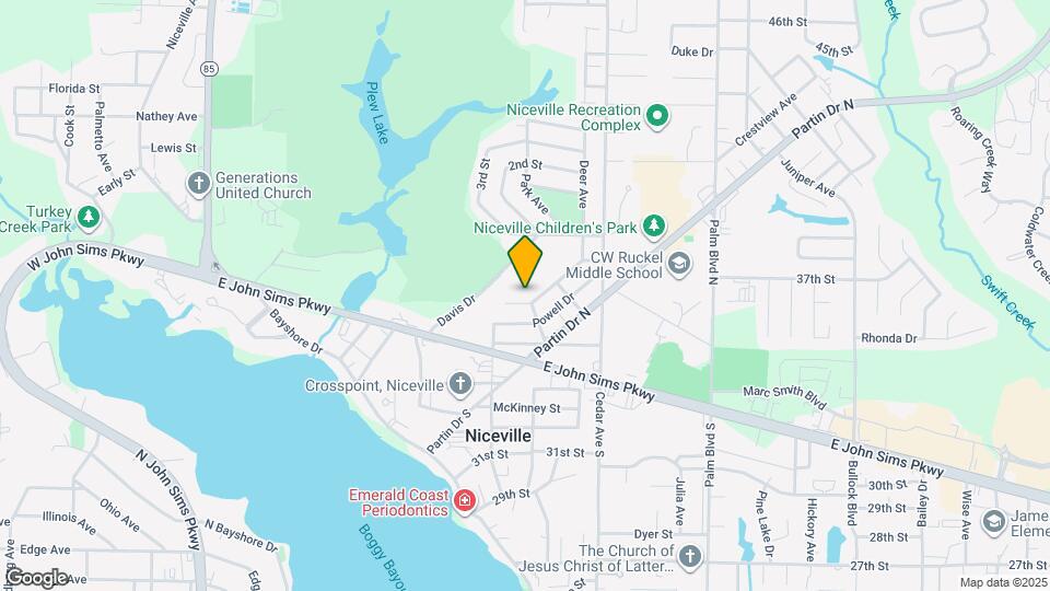 616 Cypress Dr Map and Location Details