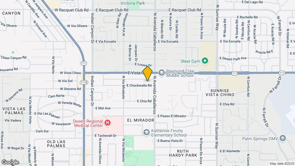 920 E Chuckwalla Rd Mapa y Detalles de la Ubicación