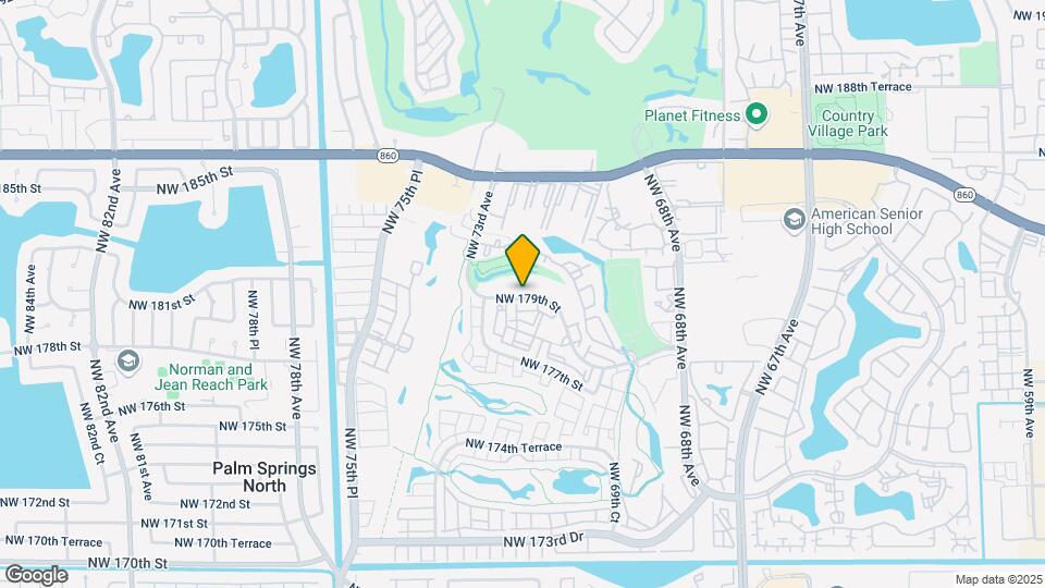 7115 NW 179th St-Unit -205 Map and Location Details