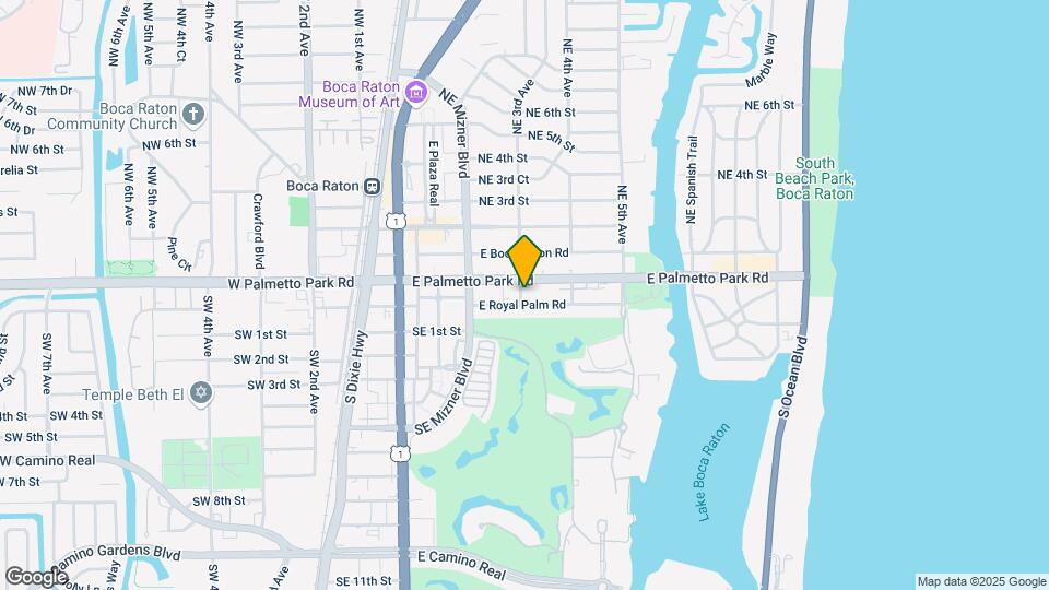 301 E Royal Palm Rd Mapa y Detalles de la Ubicación