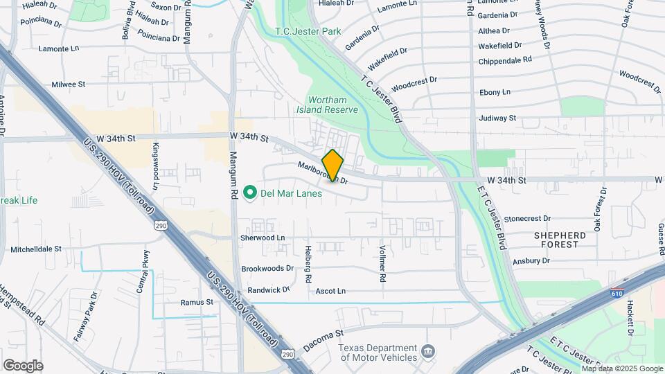 4206 Gardendale Dr Map and Location Details