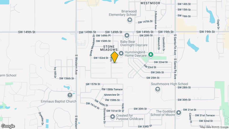 536 SW 154th Ct Map and Location Details
