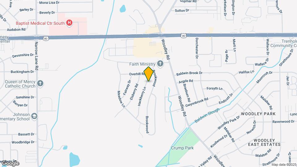 3211 Hackberry Ln Map and Location Details