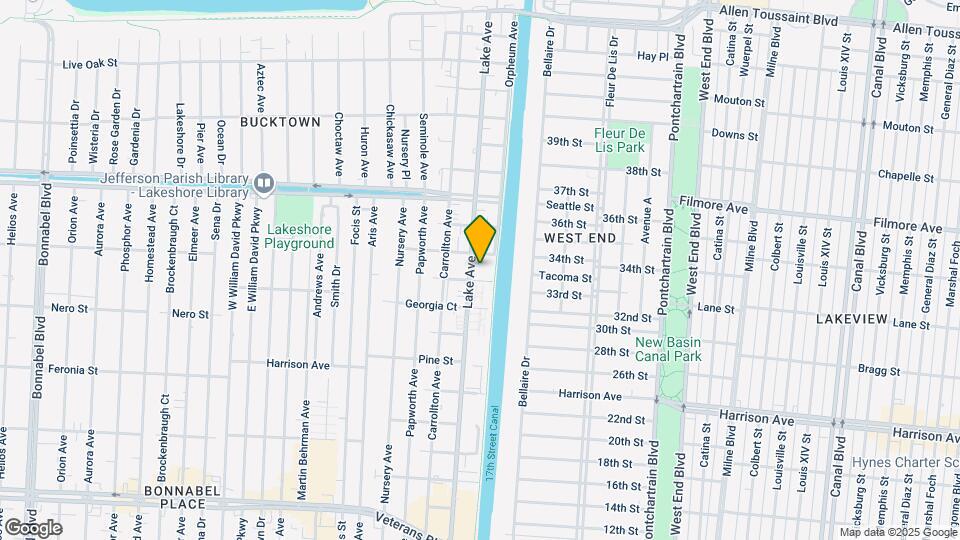 1331 Lake Ave Mapa y Detalles de la Ubicación