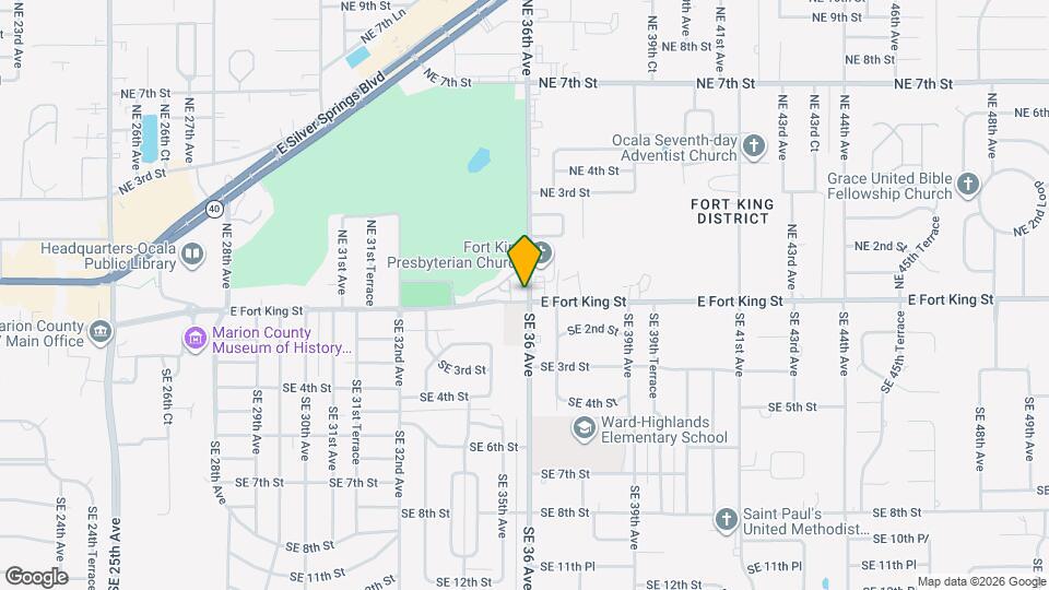 3535 E Fort King St Map and Location Details