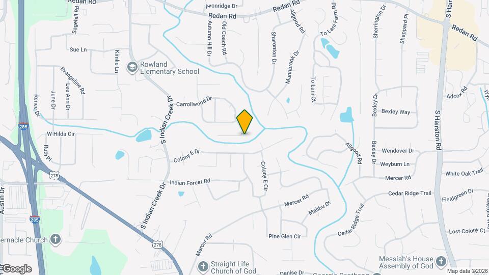 4354 Carrollwood Dr Map and Location Details