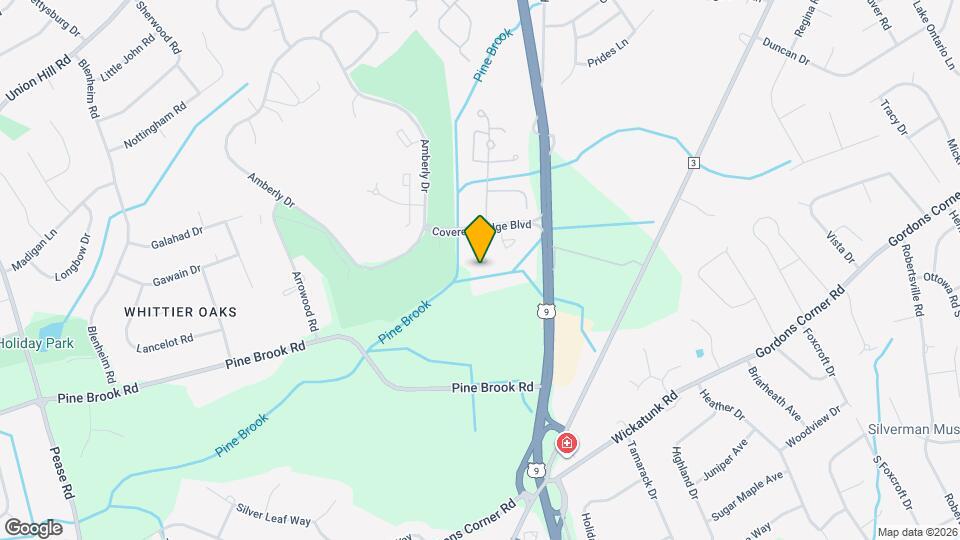 203 Covered Bridge Blvd Map and Location Details