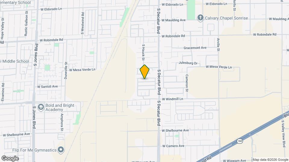 5048 W Dodge Ridge Ave Mapa y Detalles de la Ubicación