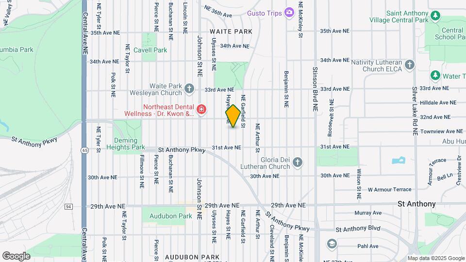 3135 Hayes St NE Map and Location Details