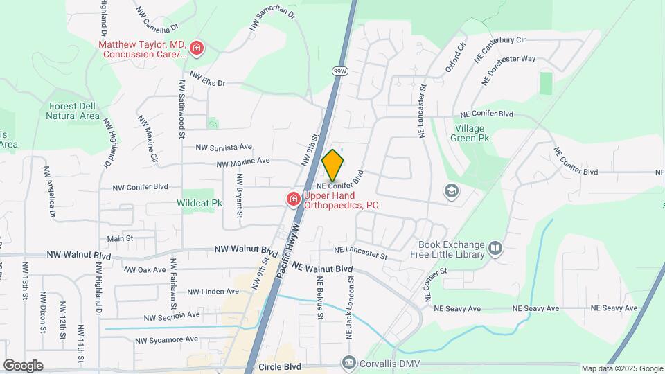 130 NE Conifer Blvd Map and Location Details