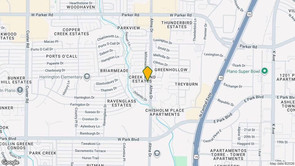 2604 Millstream Dr Map and Location Details