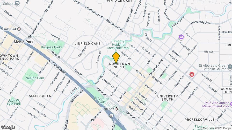 160 Waverley St Map and Location Details