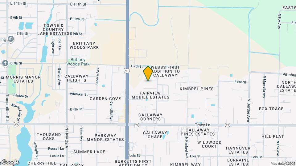 5807 Butler Dr Map and Location Details