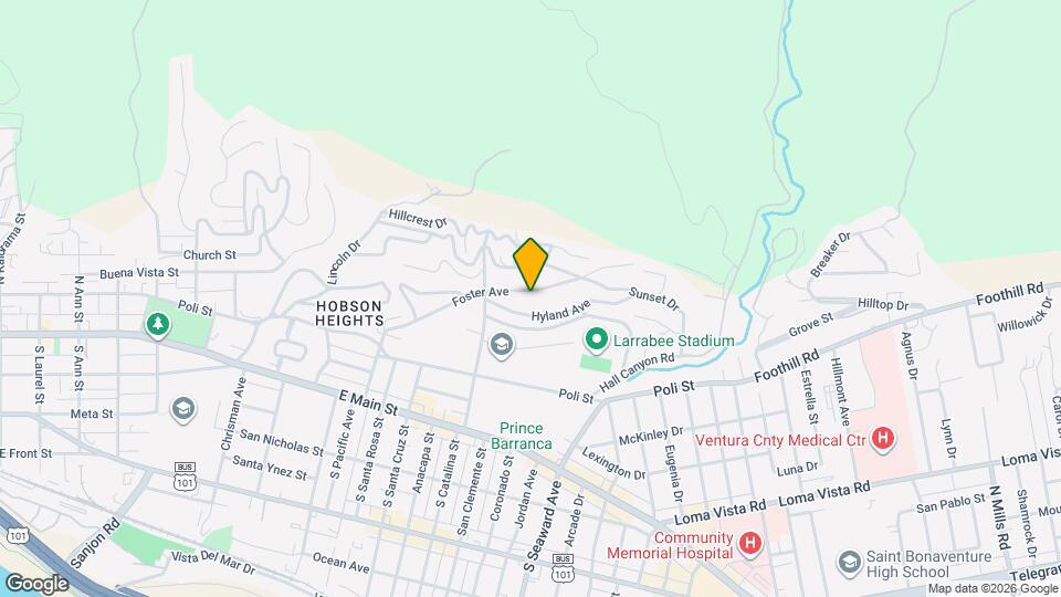 2180 Foster Ave, Unit Foster Unit 1 Map and Location Details