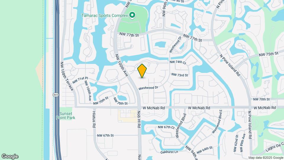 9909 Westwood Dr Map and Location Details