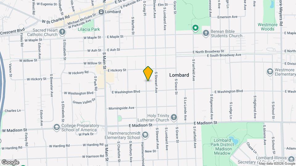 437 S Craig Pl Map and Location Details