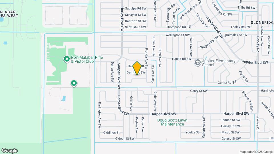 1245 Gerry Rd SW Map and Location Details