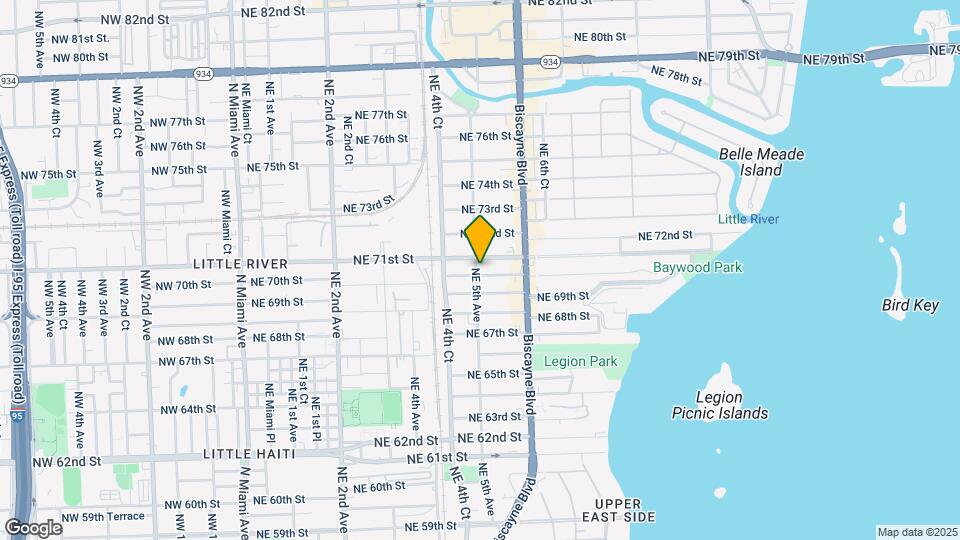 501 NE 70th St, Unit 03 Map and Location Details