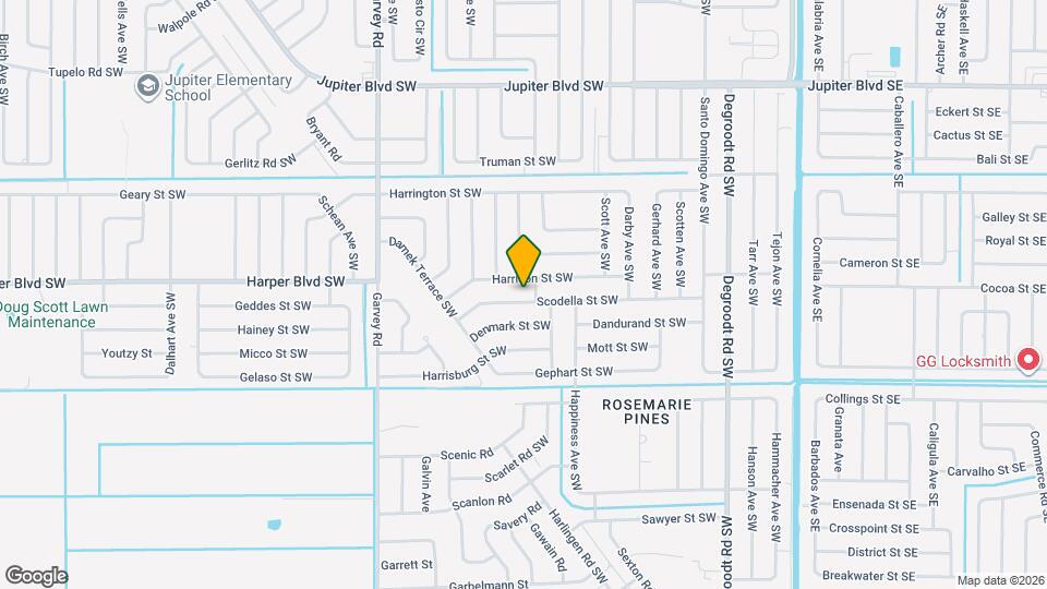 447 Scodella St SW Map and Location Details