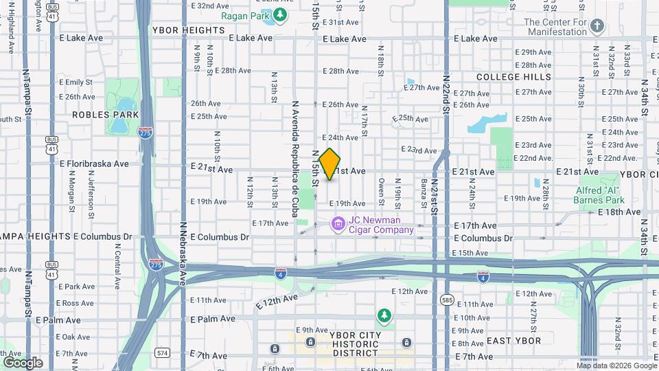 2917 Sanchez St Map and Location Details