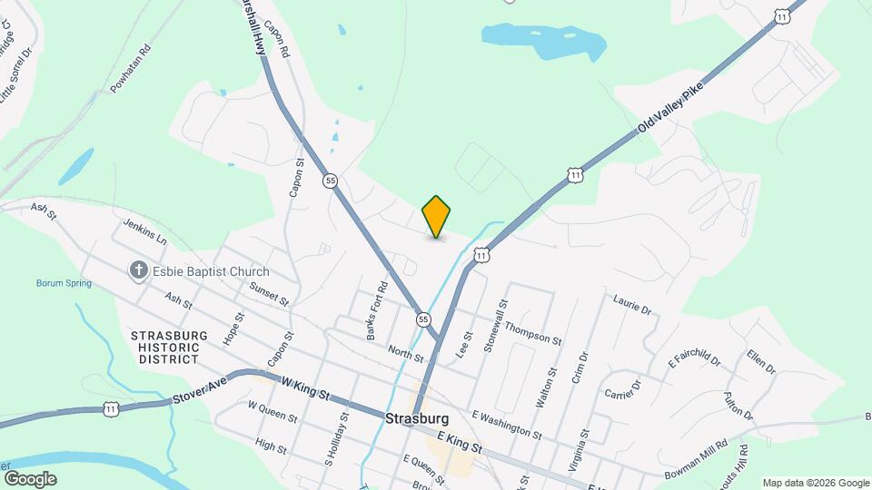 1206 Pendleton Ln Map and Location Details