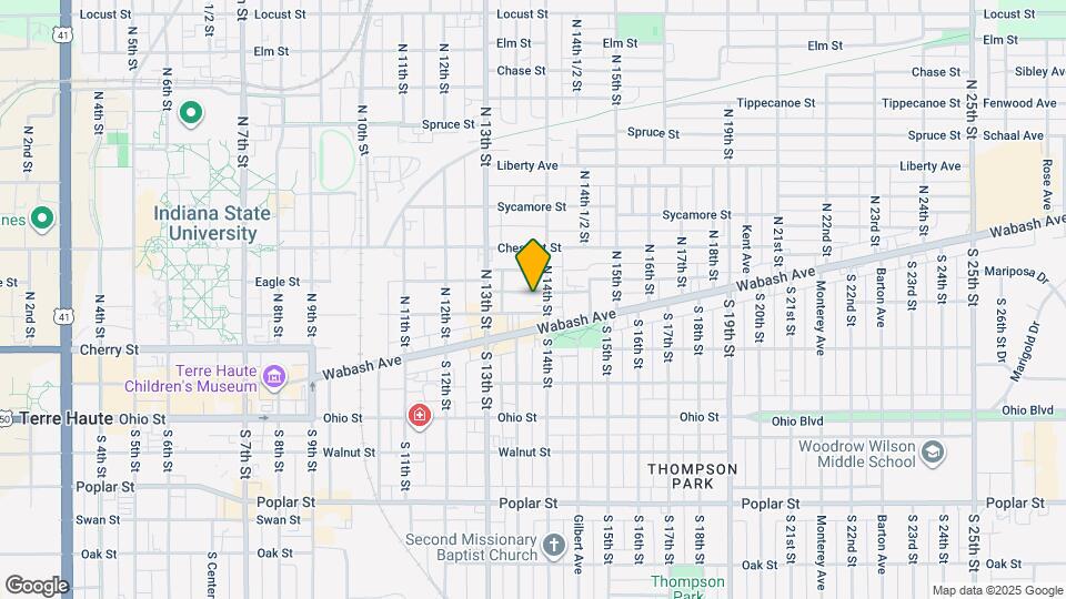 28 N 14th St Mapa y Detalles de la Ubicación