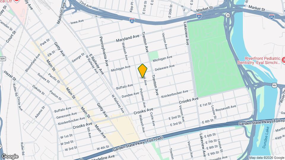 311 Buffalo Ave Map and Location Details