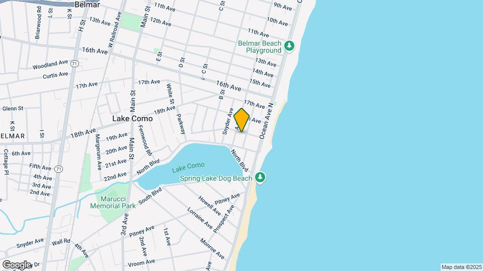 113 19th Ave, Unit 2nd Floor Map and Location Details