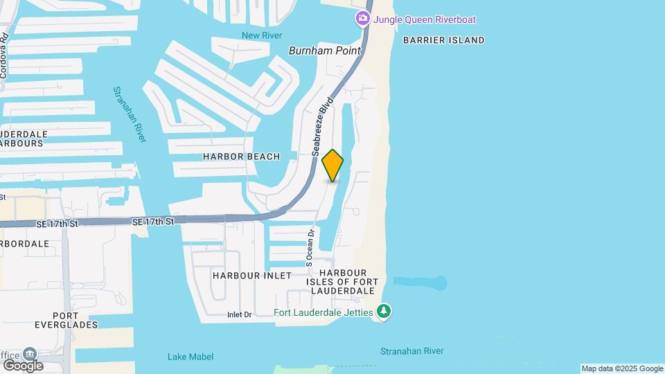 1600 S Ocean Dr Map and Location Details