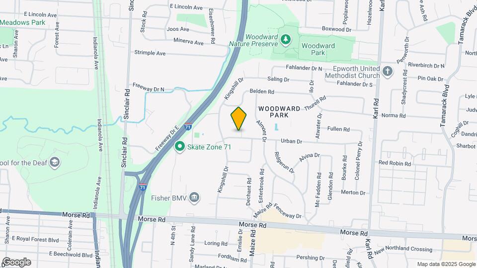 4959 Woodbriar Pl Map and Location Details