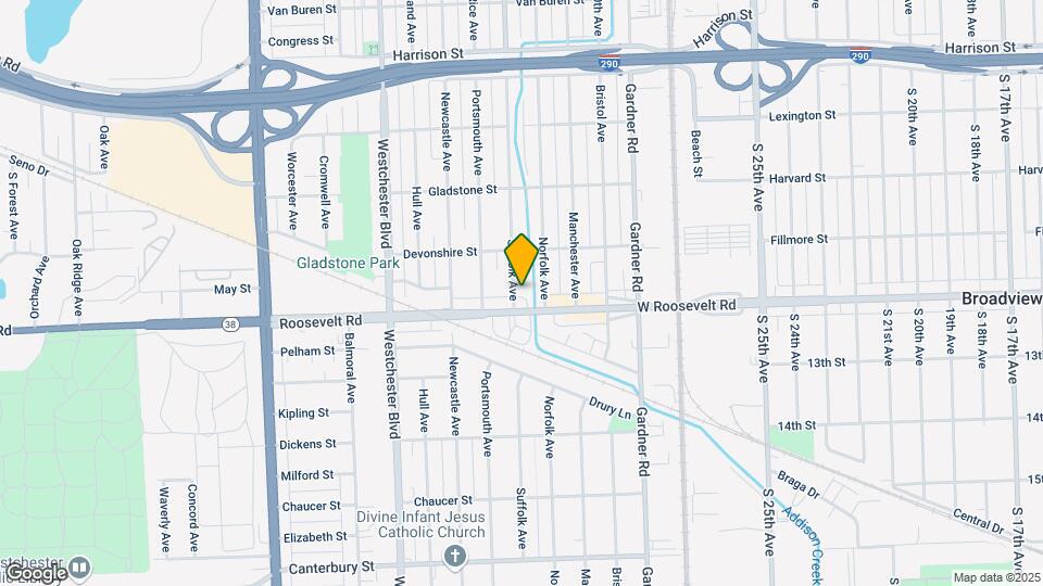 1143 Suffolk Ave Map and Location Details