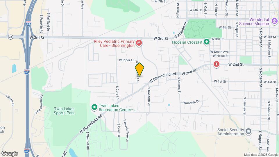 717 S Anna Lee Ln Map and Location Details