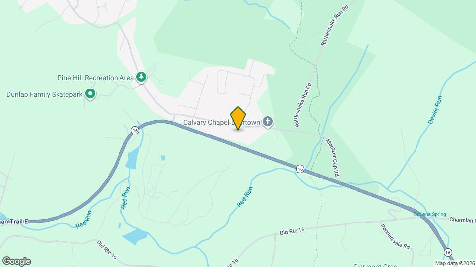 13242 Mentzer Gap Rd Map and Location Details