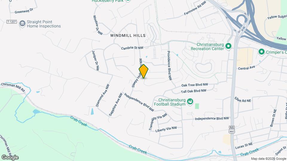 640 Twisted Oak Dr NW Map and Location Details