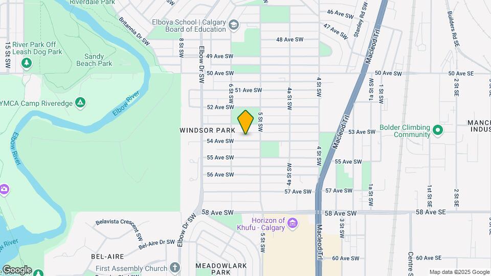 622 54 Av SW Map and Location Details