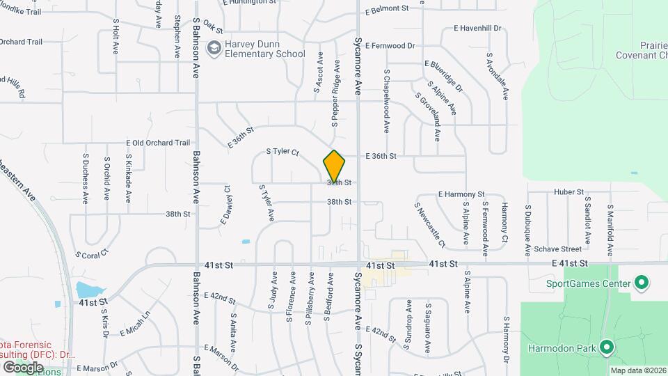 4423 37th St Map and Location Details