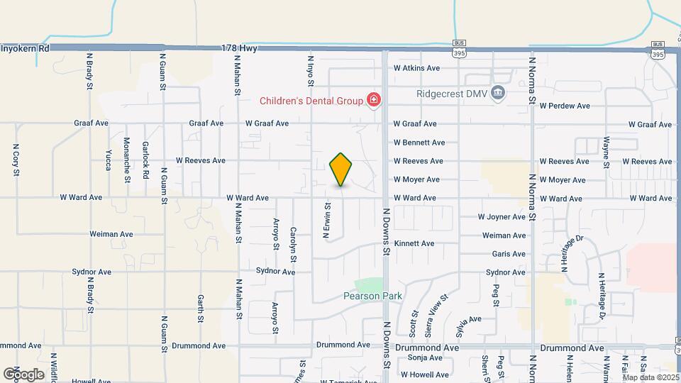 1325 N El Prado St-Unit -#B Mapa y Detalles de la Ubicación