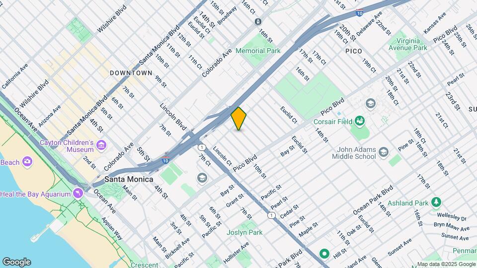 1819 10th St Mapa y Detalles de la Ubicación