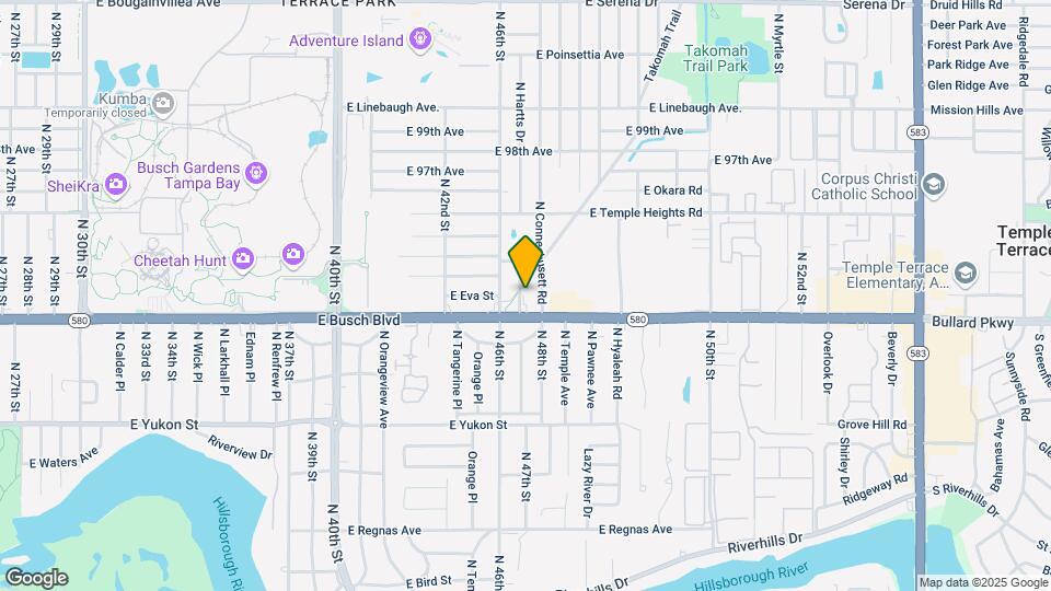 9209 N Hartts Dr Map and Location Details