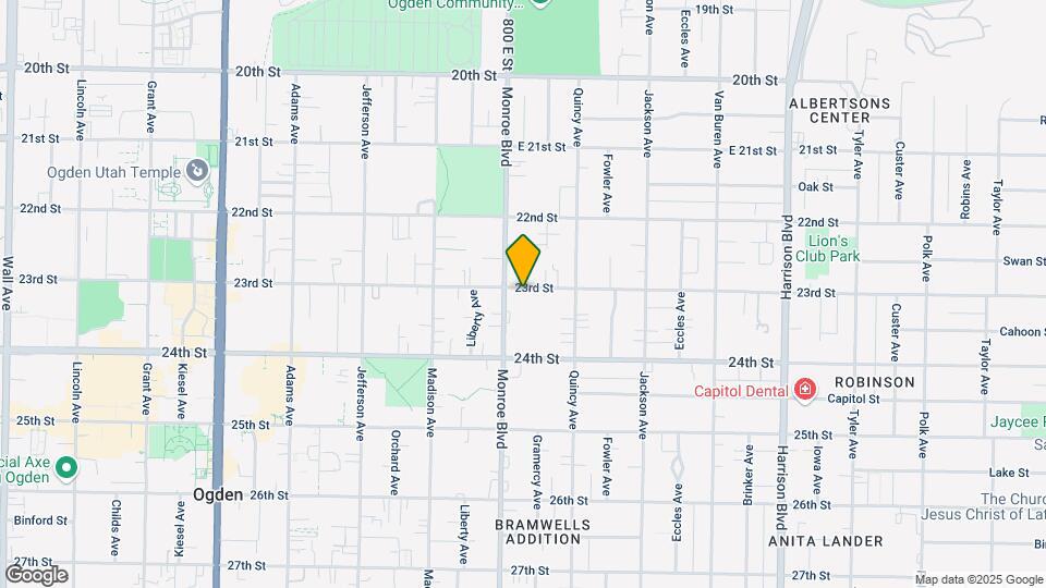 823 23rd St Map and Location Details